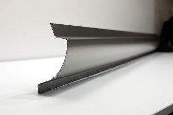 Правый ремонтный порог AUTOFERRUM Nissan AD  Y11 - Wingroad  2 Y11 (Оцинкованная сталь 1 мм.)