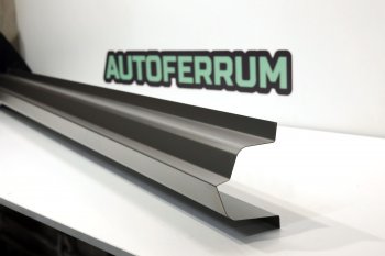 Правый ремонтный порог (с усилителем) AUTOFERRUM Ford Tourneo Connect (2002-2013) дорестайлинг (Холоднокатаная сталь 1 мм)