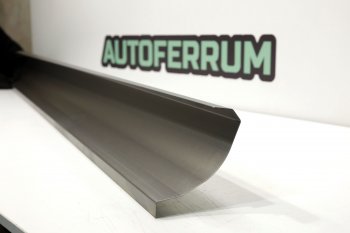Левый ремонтный порог AUTOFERRUM Chery Kimo  A1 (2008-2014) хэтчбэк (Оцинкованная сталь 1 мм.)