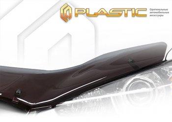 Дефлектор капота (рынок России) CA-Plastic KIA Sorento  MQ4 (2020-2022) (Серия Comfort черная)
