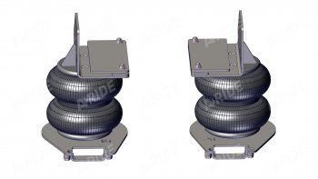 32 899 р. Пневмоподвеска Hyundai HD170, передняя ось Арайд 29050.01  с доставкой в г. Пермь. Увеличить фотографию 1