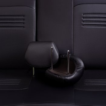8 999 р. Комплект чехлов для сидений, (РЗС 60/40, 3Г Илана+Орегон) ТУРИН Lord Autofashion  Chevrolet Aveo ( T200,  T250) (2002-2011) хэтчбек 5 дв, седан, седан рестайлинг (черный, вставка черная, строчка черная)  с доставкой в г. Пермь. Увеличить фотографию 4