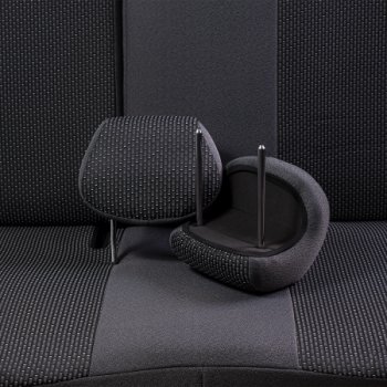 7 299 р. Комплект чехлов для сидений, (РЗС 40/60, 3Г жаккард) Дублин Lord Autofashion  Chevrolet Aveo  T300 (2011-2015) хэтчбек (серый, вставка серая, строчка серая)  с доставкой в г. Пермь. Увеличить фотографию 3