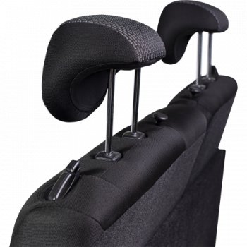 7 299 р. Комплект чехлов для сидений (РЗС 60/40 2П+1Г жаккард) Дублин Lord Autofashion  Chevrolet Cruze  J300 (2009-2015) седан дорестайлинг, седан рестайлинг (черный, вставка Сеул серая, строчка черная)  с доставкой в г. Пермь. Увеличить фотографию 5