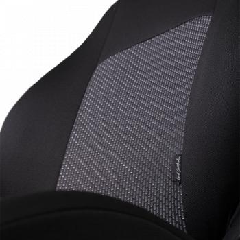 7 299 р. Комплект чехлов для сидений (РЗС 60/40 3Г Жаккард) ДУБЛИН Lord Autofashion  Geely Coolray  SX11 (2018-2023) дорестайлинг (черный, вставка Сеул серая)  с доставкой в г. Пермь. Увеличить фотографию 7