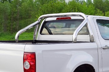 Защита кузова (только для кузова) d71,6 мм ТСС Тюнинг JAC T8 PRO (2020-2025) (нержавейка)
