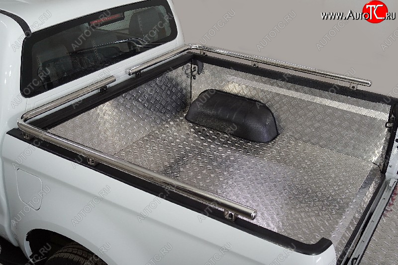 15 999 р. Рейлинги на кузов гнутые d42,4 мм ТСС Тюнинг  JAC T8 PRO (2020-2025) (нержавеющая сталь)  с доставкой в г. Пермь
