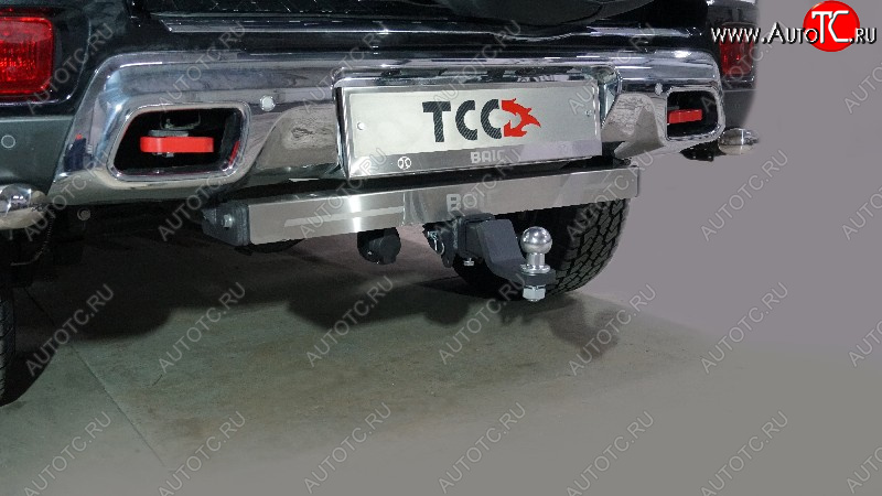 27 599 р. Фаркоп (тягово-сцепное устройство) ТСС Тюнинг  BAIC BJ40 (2022-2025) (оцинкованный, шар E нержавейка, надпись Baic)  с доставкой в г. Пермь