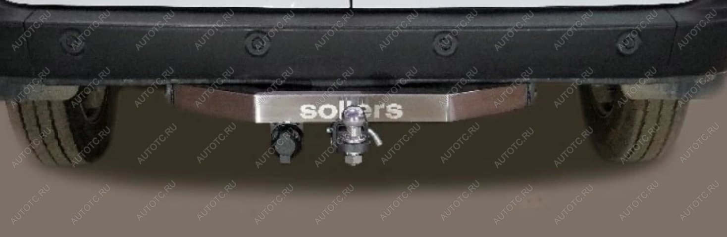 27 449 р. Фаркоп (тягово-сцепное устройство)((L1H1) 3.5T) ТСС Тюнинг  Sollers Atlant (2022-2025) цельнометаллический фургон (нержавейка, шар Е)  с доставкой в г. Пермь