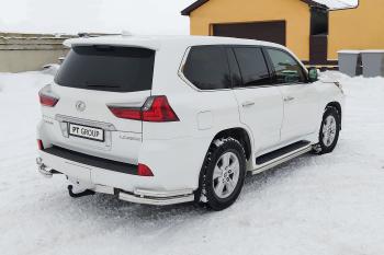 49 799 р. ТСУ PT GROUP тип AV с НЕРЖ накладкой TOYOTA LC 200 2007- LEXUS LX 2016-2021,  Toyota Land Cruiser  200 (2007-2021) дорестайлинг, 1-ый рестайлинг, 2-ой рестайлинг  с доставкой в г. Пермь. Увеличить фотографию 5