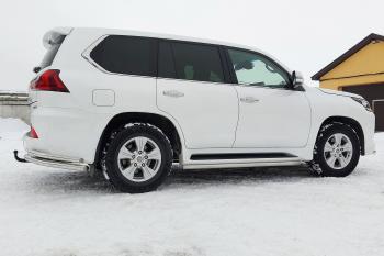 49 799 р. ТСУ PT GROUP тип AV с НЕРЖ накладкой TOYOTA LC 200 2007- LEXUS LX 2016-2021,  Toyota Land Cruiser  200 (2007-2021) дорестайлинг, 1-ый рестайлинг, 2-ой рестайлинг  с доставкой в г. Пермь. Увеличить фотографию 6