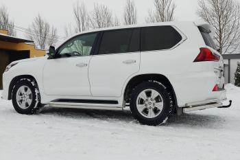 49 799 р. ТСУ PT GROUP тип AV с НЕРЖ накладкой TOYOTA LC 200 2007- LEXUS LX 2016-2021,  Toyota Land Cruiser  200 (2007-2021) дорестайлинг, 1-ый рестайлинг, 2-ой рестайлинг  с доставкой в г. Пермь. Увеличить фотографию 9