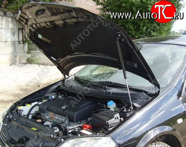 3 399 р. Упор капота Nissan Primera III (P12) (2001-2008) ТехноМастер ТехноМастер 8231.5600.04  с доставкой в г. Пермь