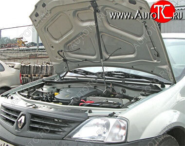 3 399 р. Упор капота Lada Largus (2012-н.в.) Logan (2004-н.в.) ТехноМастер ТехноМастер 8231.6500.04  с доставкой в г. Пермь
