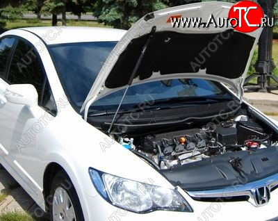 2 699 р. Упор капота Honda Civic седан (2006-2012) ТехноМастер ТехноМастер 8231.7000.04  с доставкой в г. Пермь