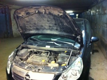 Упор капота Opel Corsa D (2006-н.в.) ТехноМастер ТехноМастер 8231.8600.04