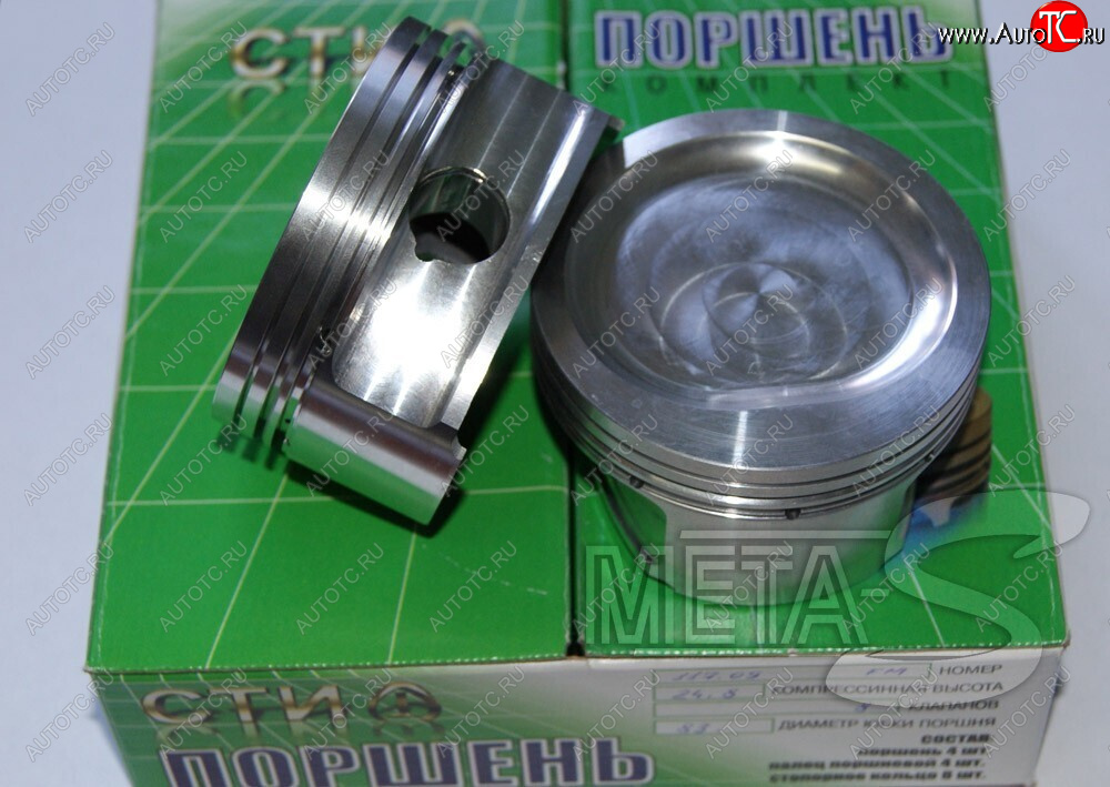 13 399 р. Поршни СТИ 117.08 (82,5, h=24,8 Гранта в блок 197,1 под коленвал 78 мм) СТИ 117.08  с доставкой в г. Пермь