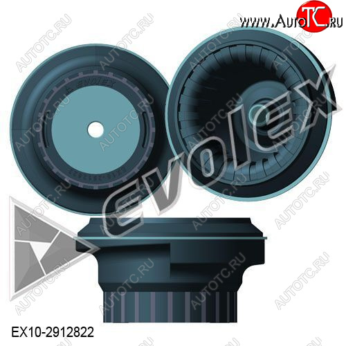 1 599 р. Опоры задних стоек 2108-2110 Evolex Evolex ex94615  с доставкой в г. Пермь
