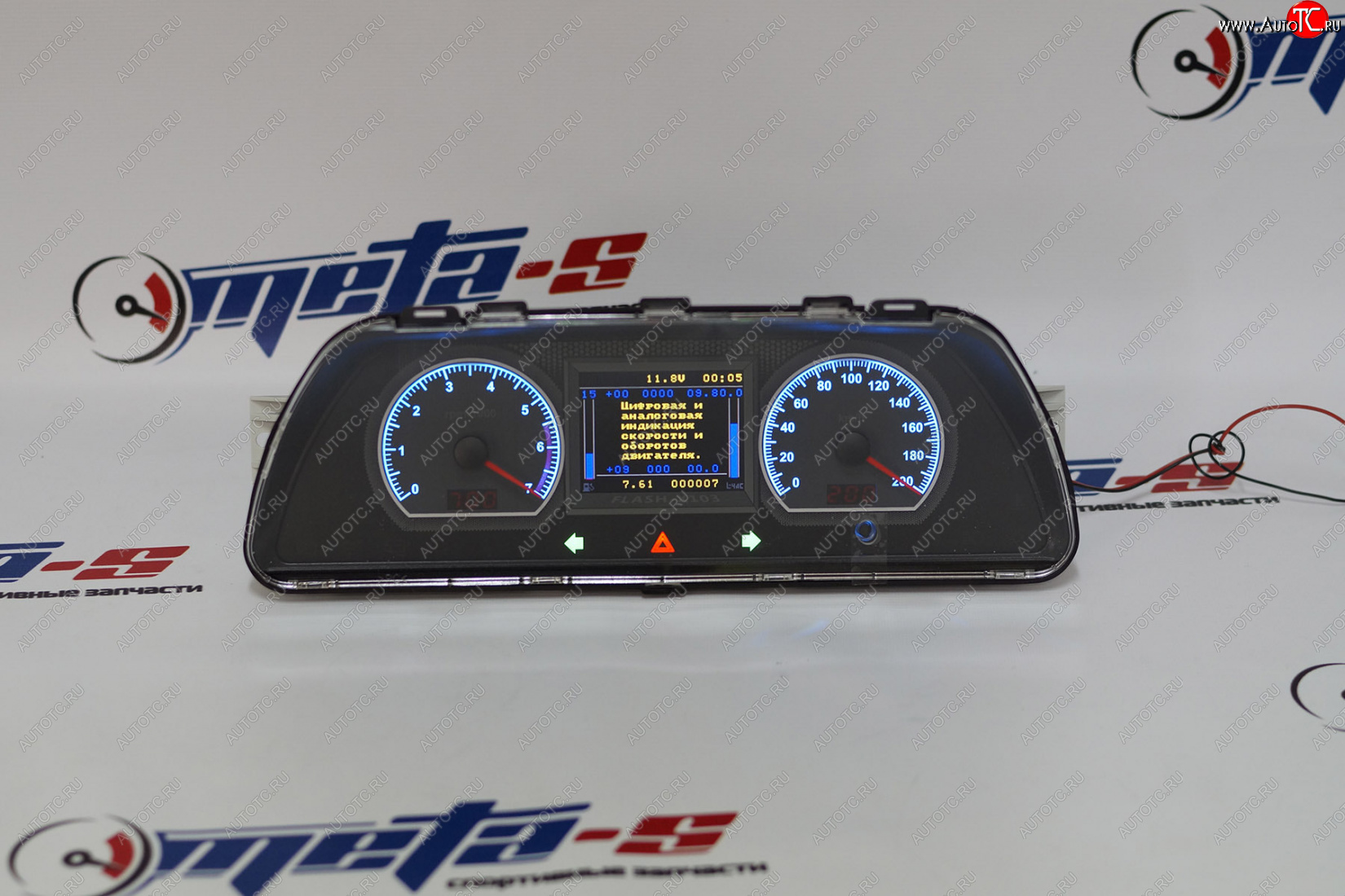 14 999 р. Электронная комбинация приборов FLASH-X103 2110-2114 Элекомм x103  с доставкой в г. Пермь