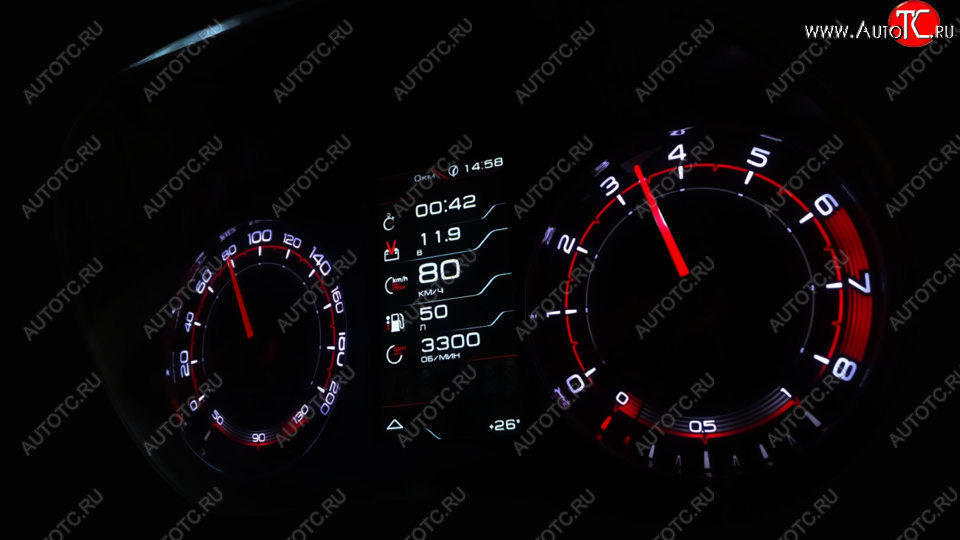 78 999 р. Электронная комбинация Lada Vesta GAMMA GF-940 (SPORT Edition) Ferrum gf940  с доставкой в г. Пермь