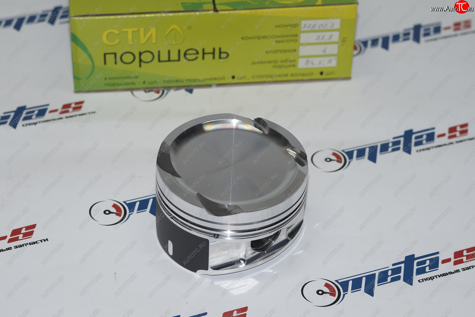 30 599 р. Поршни СТИ 328.01.1 (BMW, M52B28, 84.25, палец 2256, кольца 1,51,52,0, Е=8,5) СТИ 328.01.1  с доставкой в г. Пермь