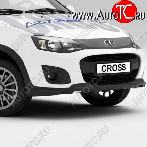 1 249 р. Накладка бампера переднего CROSS Автопродукт Autoproduct ар0600  с доставкой в г. Пермь