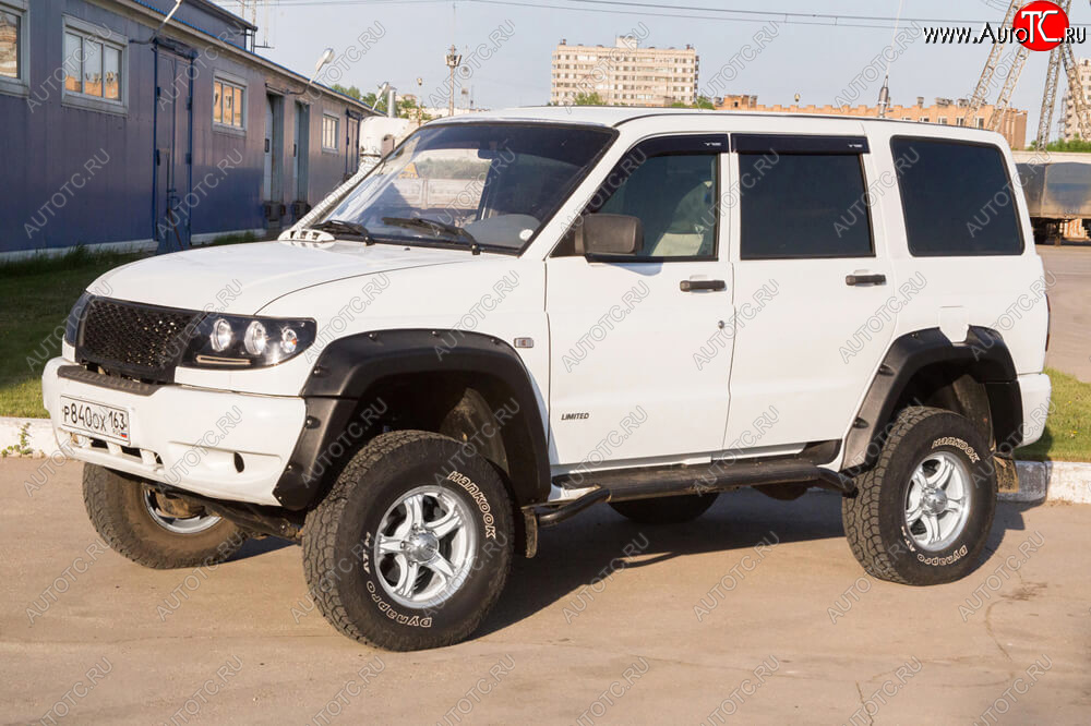 14 999 р. Расширители арок УАЗ Patriot LAPTER (без накладок на бампера) LAPTER tku3163c  с доставкой в г. Пермь