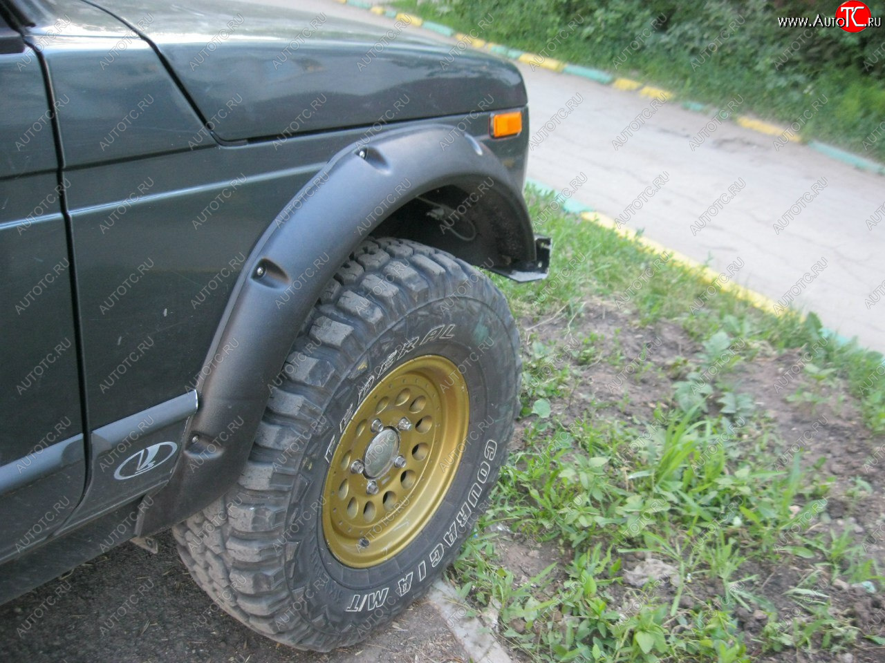 8 999 р. Расширители арок НИВА 2131 LAPTER (стандартная арка) LAPTER tk2131c  с доставкой в г. Пермь