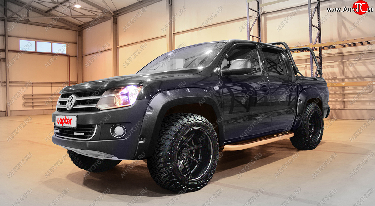 15 399 р. Расширители арок Volkswagen Amarok LAPTER (материал LLPDE, эластон) LAPTER tka10  с доставкой в г. Пермь