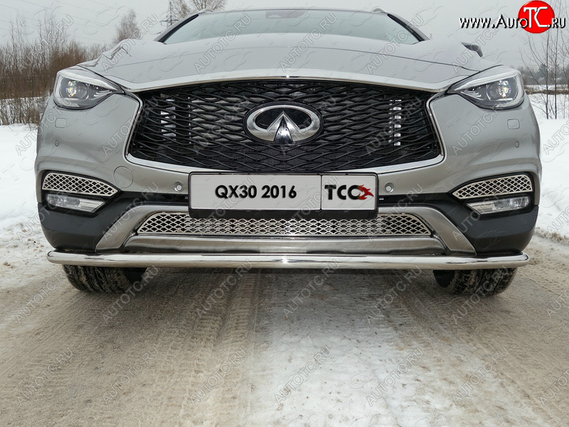 1 000 000 р.  ТСС Тюнинг INFINITIQX 30 2016- - Накладки на ПТФ (лист)  infqx301610  с доставкой в г. Пермь