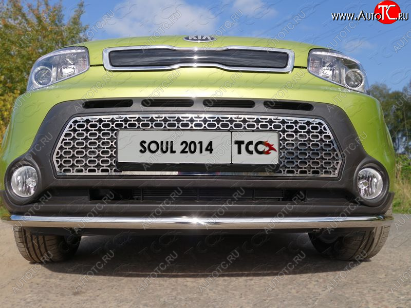 3 989 р.  ТСС Тюнинг KIASoul 2014-2016 - Решетка радиатора (ромб)  kiasoul1405  с доставкой в г. Пермь