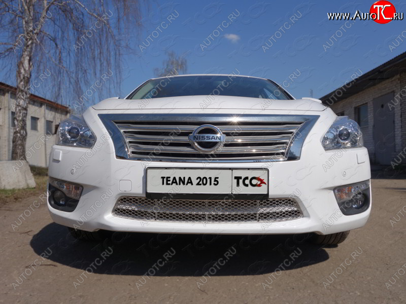 3 779 р.  ТСС Тюнинг NISSANTeana 2014- - Решетка радиатора (лист) 1мм  nistean1501  с доставкой в г. Пермь