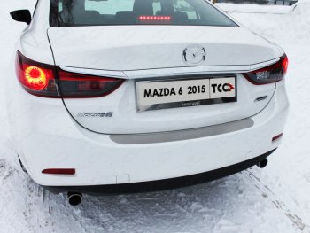 Рамка гос. номера ТСС Тюнинг Mazda CX-5  KE (2015-2017) рестайлинг (нержавейка)