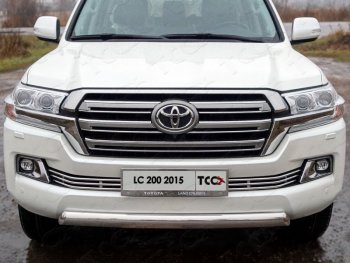Рамка гос. номера ТСС Тюнинг Toyota Land Cruiser  200 (2015-2021) 2-ой рестайлинг