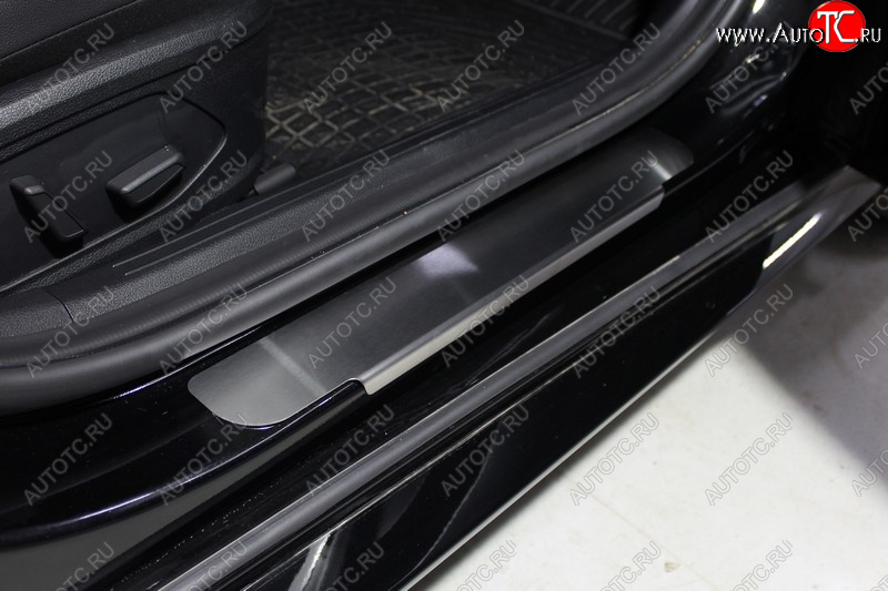 1 000 000 р. Накладки на пороги ТСС Тюнинг  Hyundai Sonata  DN8 (2019-2022) (Лист шлифованный)  с доставкой в г. Пермь