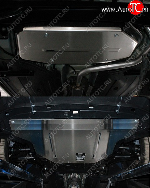 16 749 р. Защиты комплект (картер, кпп, бак) ТСС Тюнинг  KIA Soul  SK3 (2018-2022) (алюминий 4 мм)  с доставкой в г. Пермь