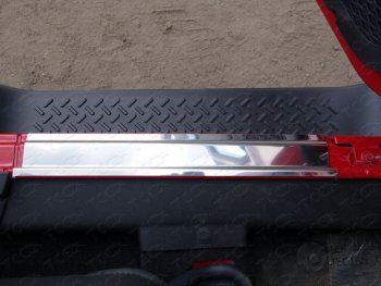 Накладки на пороги ТСС Тюнинг Jeep Wrangler  JK (2006-2010) 3 дв. дорестайлинг (зеркальный лист)