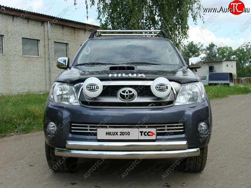 5 999 р.  ТСС Тюнинг TOYOTAHilux 2006-2011 - Решётка радиатора 16 мм  toyhilux1004  с доставкой в г. Пермь