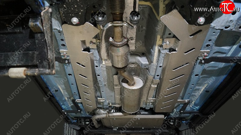 10 999 р. Защита топливной магистрали ТСС Тюнинг  Kaiyi X3 Pro (2023-2025) (алюминий 4 мм)  с доставкой в г. Пермь