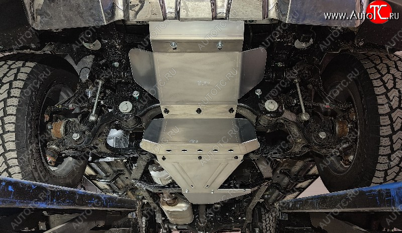23 649 р. Комплект защиты (радиатора/картера/АКПП/раздатки, 2.0L 4WD, алюминий 4 мм) ТСС Тюнинг  BAIC BJ40 (2022-2025)  с доставкой в г. Пермь
