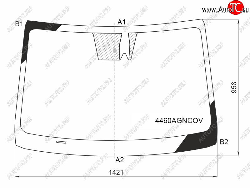 6 849 р. Стекло лобовое (Камера Место под датчик запотевания) Kia Cerato 21-  Forte 18-  K3 18- FUYAO 4460AGNCOV  с доставкой в г. Пермь