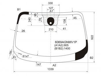 6 399 р. Стекло лобовое (Датчик дождя Сборка Британия) Nissan Juke 10-20 FUYAO 6069AGNMV1P  с доставкой в г. Пермь. Увеличить фотографию 1