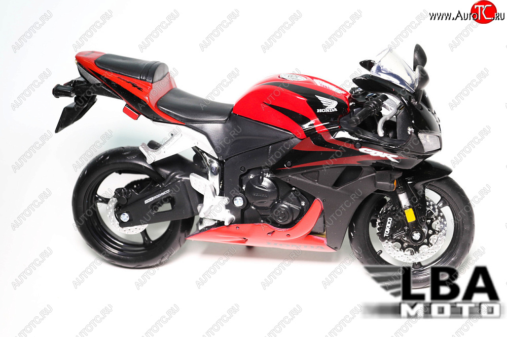1 599 р. Модель мотоцикла Honda CBR600RR 07-08 Красно-Черного цвета масштаб 112  пм-00002214  с доставкой в г. Пермь