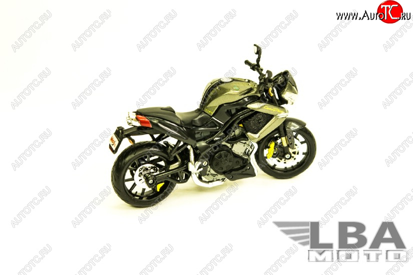 1 229 р. Модель мотоцикла Benelli TNT 1130 Century Racer Зеленого цвета масштаб 112  пм-00002226  с доставкой в г. Пермь
