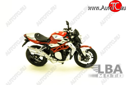 1 599 р. Модель мотоцикла MV Agusta Brutale 1090RR Красного цвета масштаб 112  пм-00002229  с доставкой в г. Пермь