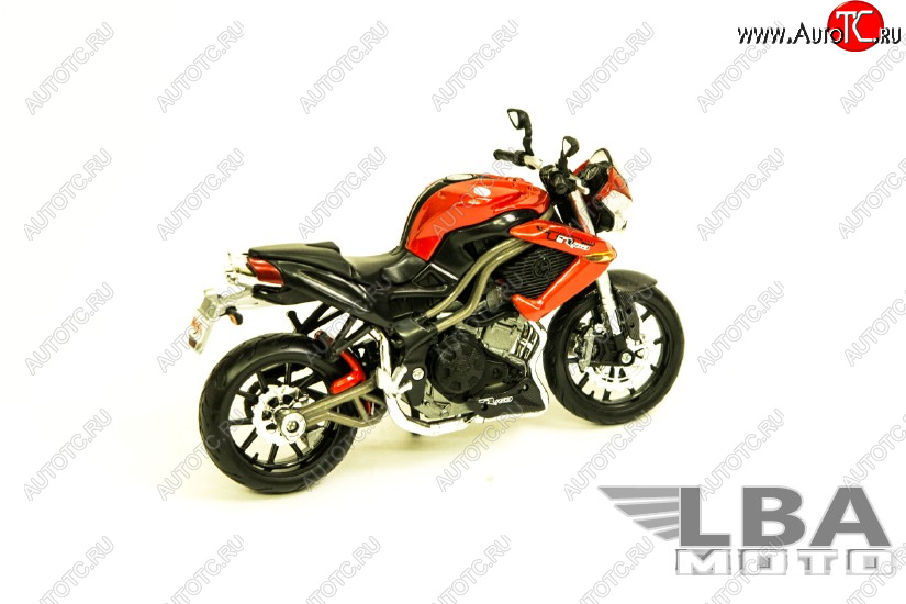1 599 р. Модель мотоцикла Benelli Tornado Naked Tre160 Красного цвета масштаб 112  пм-00002293  с доставкой в г. Пермь