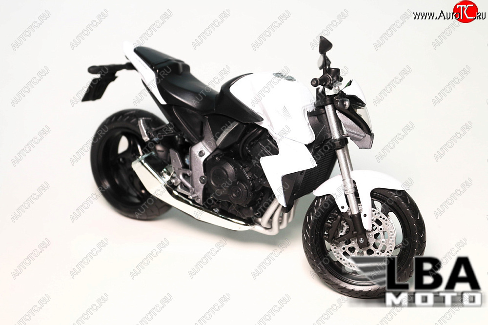 1 599 р. Модель мотоцикла Honda CB 1000R Hi-Res Белого цвета масштаб 112  пм-00000840  с доставкой в г. Пермь