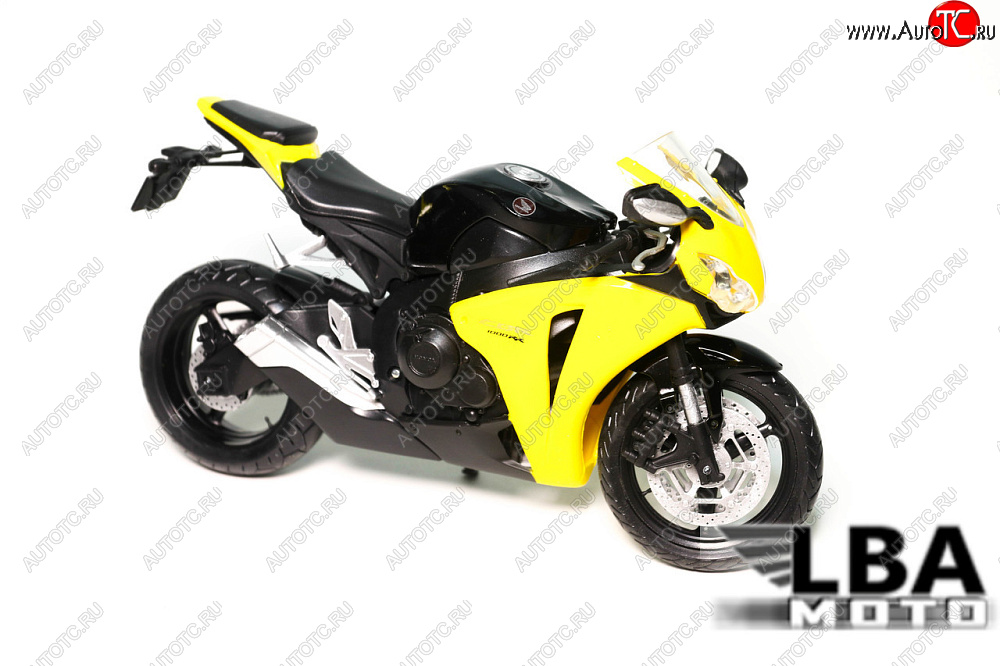 1 599 р. Модель мотоцикла Honda CBR1000RR 08-11 Желто-Черный масштаб 1 12  пм-00000846  с доставкой в г. Пермь