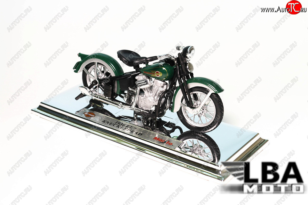 1 959 р. Модель мотоцикла Harley-Davidson 1936 EL KNUCKLEHEAD масштаб 118  пм-00008004  с доставкой в г. Пермь