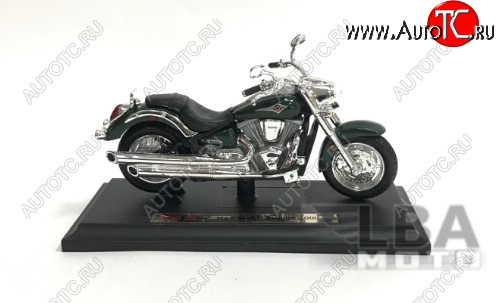 1 299 р. Модель мотоцикла Kawasaki Vulcan 2000 масштаб 118  пм-00016575  с доставкой в г. Пермь